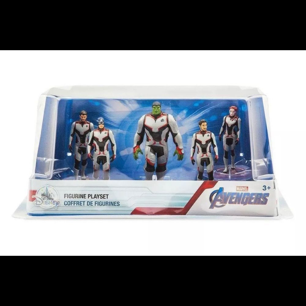 Marvel Avengers‎ PVC Figurine Set 6 Piece Play Set Disney Store NIB